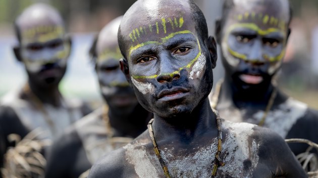 Jiwaka festival Papua Nieuw Guinea