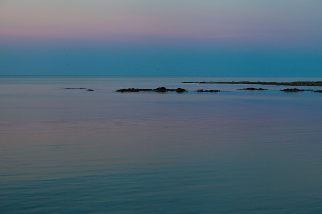 Zonsondergang bij Svaneke op Bornholm