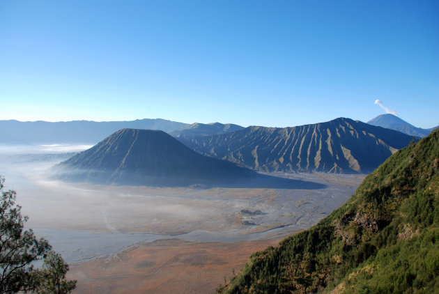 Bromo vulkaan, rooksignaal