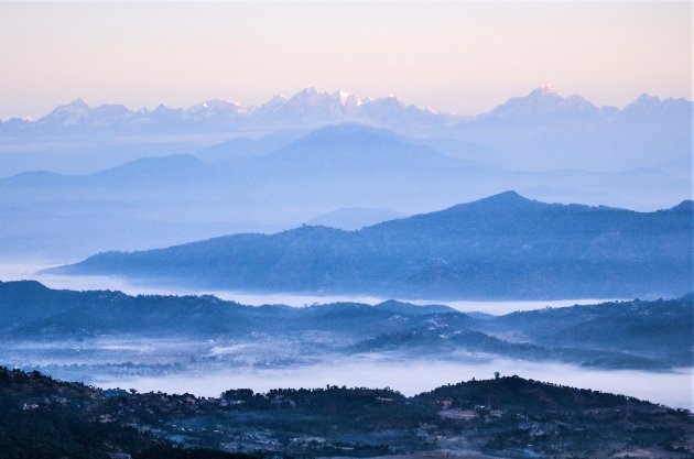 Wakker worden in een blauwe wereld