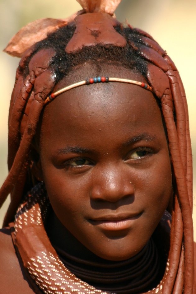 Himba vrouw