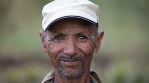 Portret van een beveiliger.