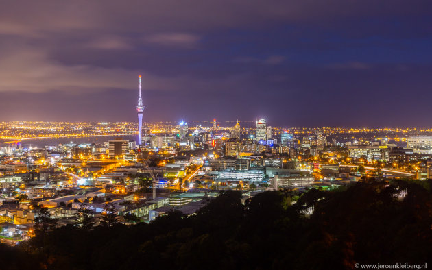 Uitzicht over Auckland