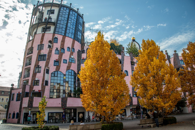 Het hundertwasserhaus in Maagdenburg