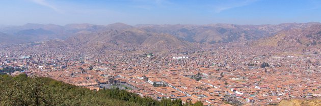 Plaza de Armas in de diepte