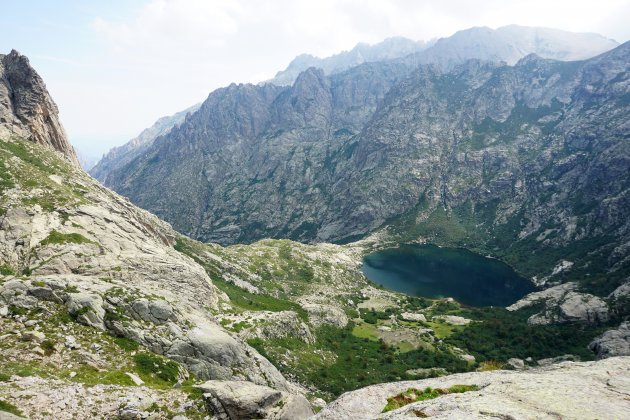 Het hooggebergte van Corsica