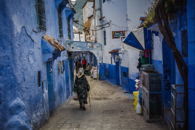 Chefchaouen ontwaakt langzaam