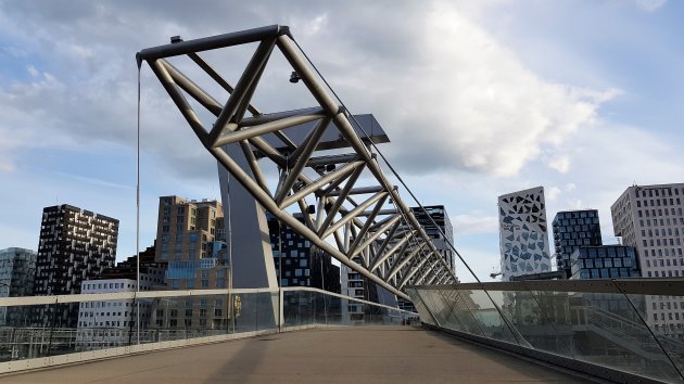 Akrobatenbrug voetgangersbrug