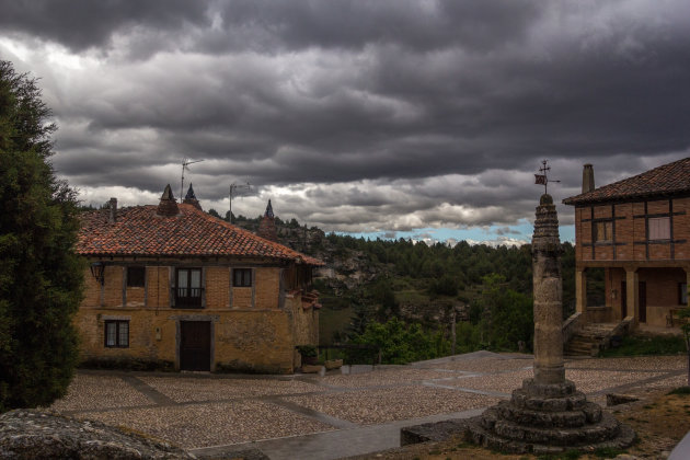 Noodweer boven Calatañazor