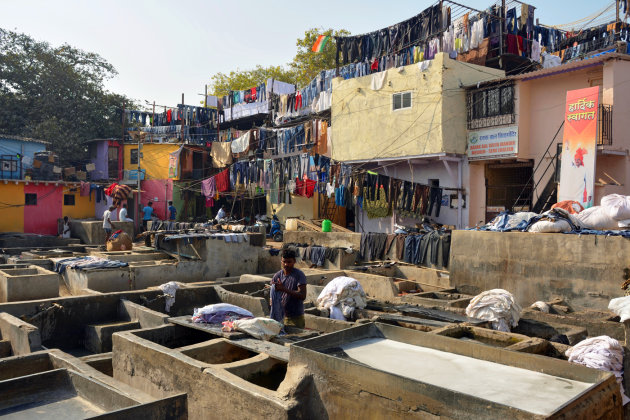 Dhobi Ghat in Mumbai