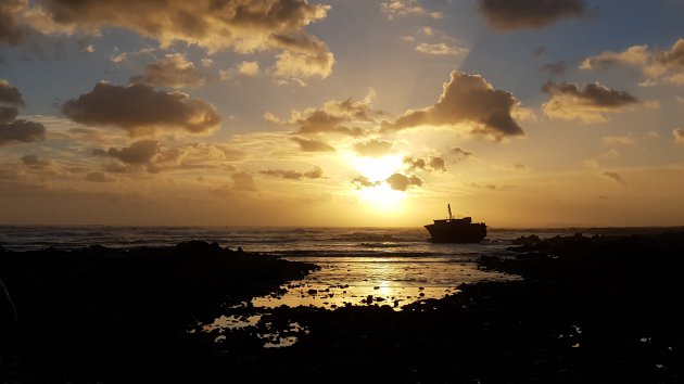 Wrak bij Cape Agulhas