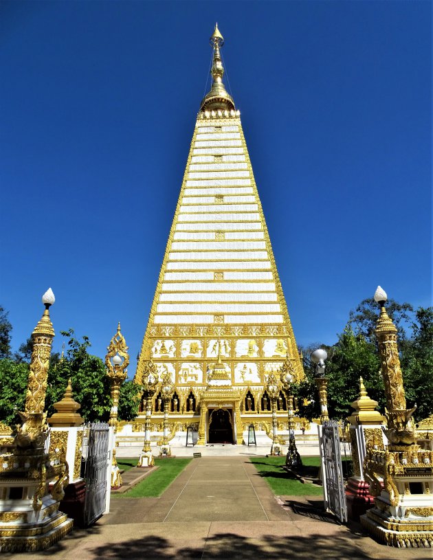 Vierkante Chedi.