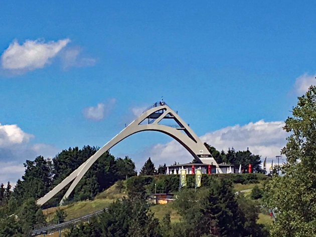 Kenmerkend beeld van Winterberg!