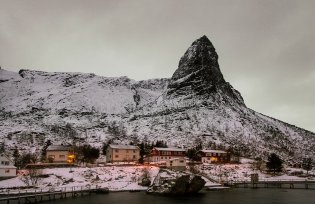 Avond op de Lofoten