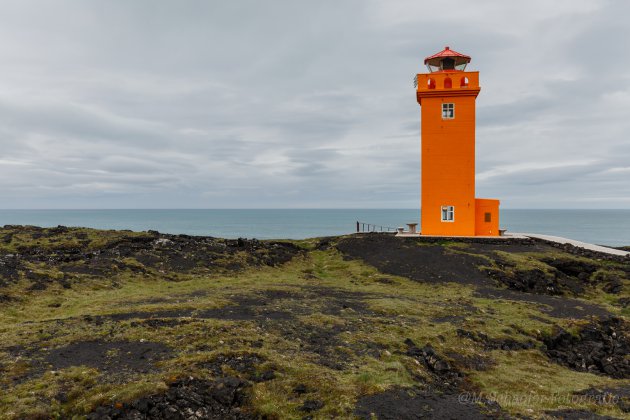 De Oranje Vuurtoren (Svörtuloft Lighthouse)