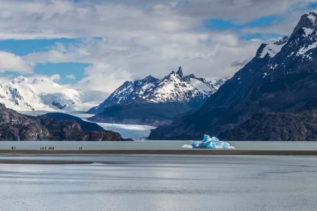 Grey gletsjer Torres del Paine