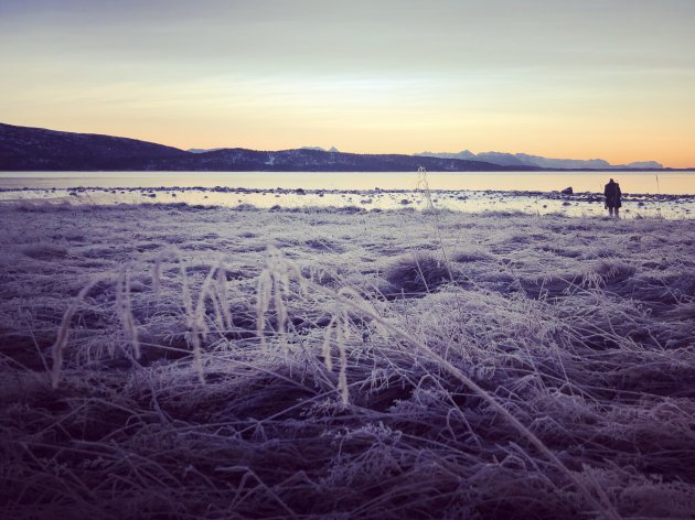 Frozen sunsets op de duizenden eilandjes van Noorwegen