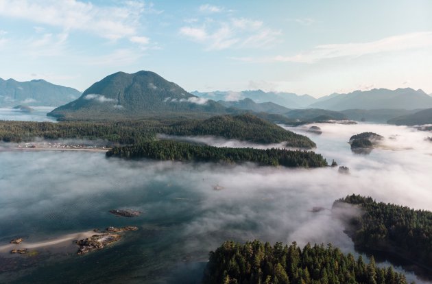 Magische ochtend op Vancouver Island