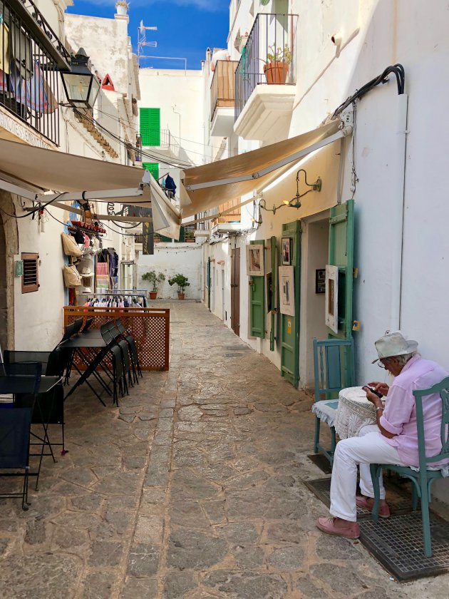 Struinen door Ibiza stad