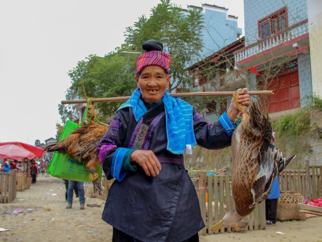 Marktdag in Shidong