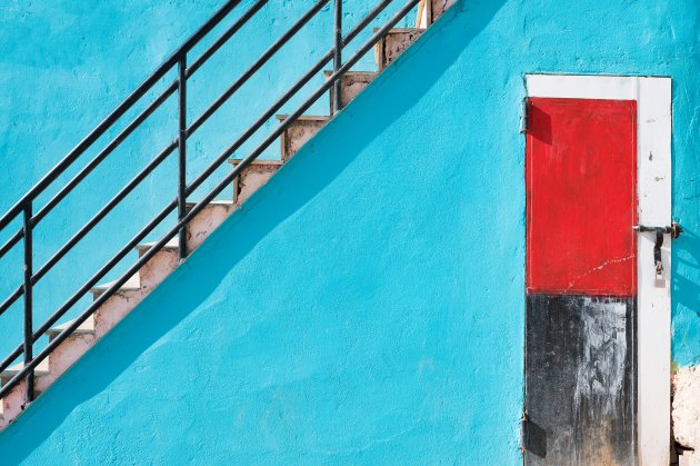 Colorpicture / Door under stairs