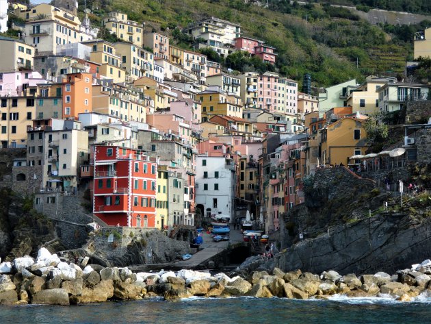 Cinque Terre, een levende ansicht.