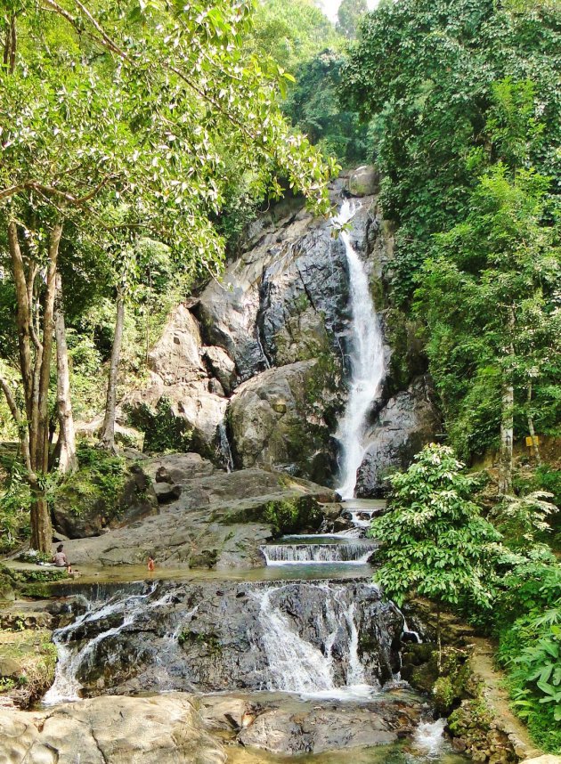 Waterval in nationaal park.