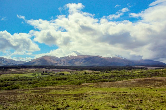 Sneeuw op de Ben Nevis