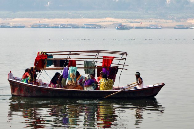 De Yamuna bij Allahabad