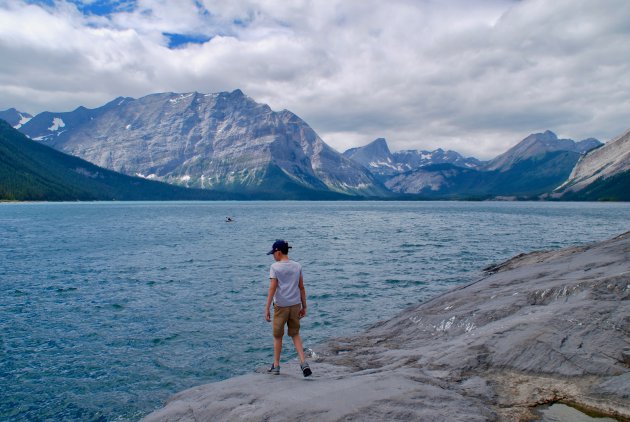 Buiten spelen in Peter Lougheed Provincial Park