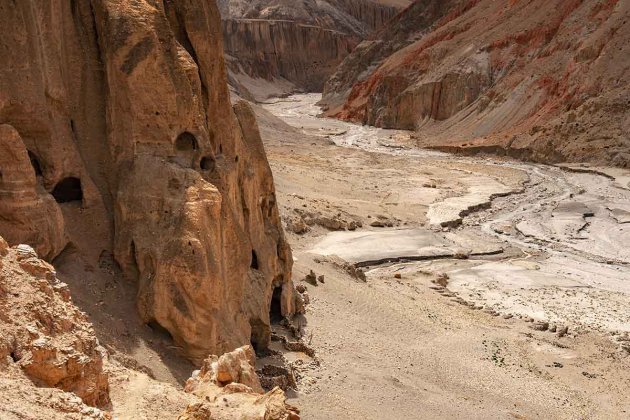 Hoe verder weg hoe mooier. Niet altijd waar natuurlijk, maar dat geldt wat mij betreft wel voor het gebied in Mustang tegen de Tibetaanse grens.