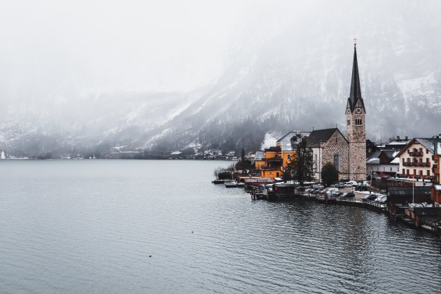 Hallstatt in de winter