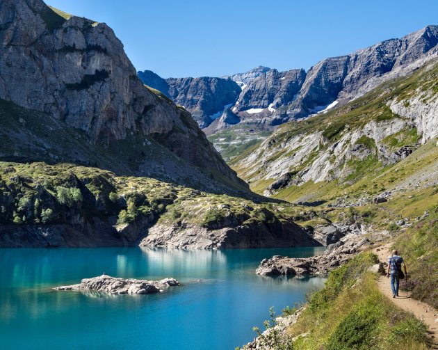 Naar de horizon in het Cirque d'Estaubé