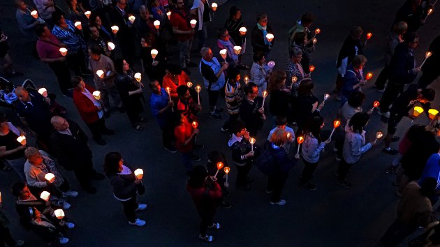 licht in Lourdes