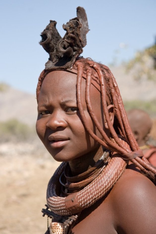 Himba vrouw