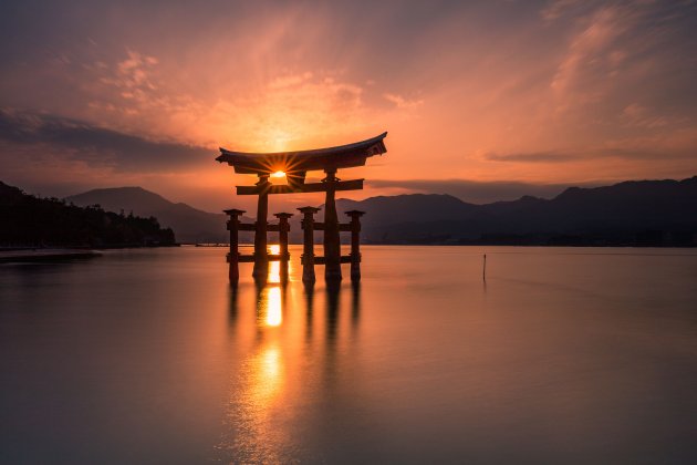 De torii op Miyajima