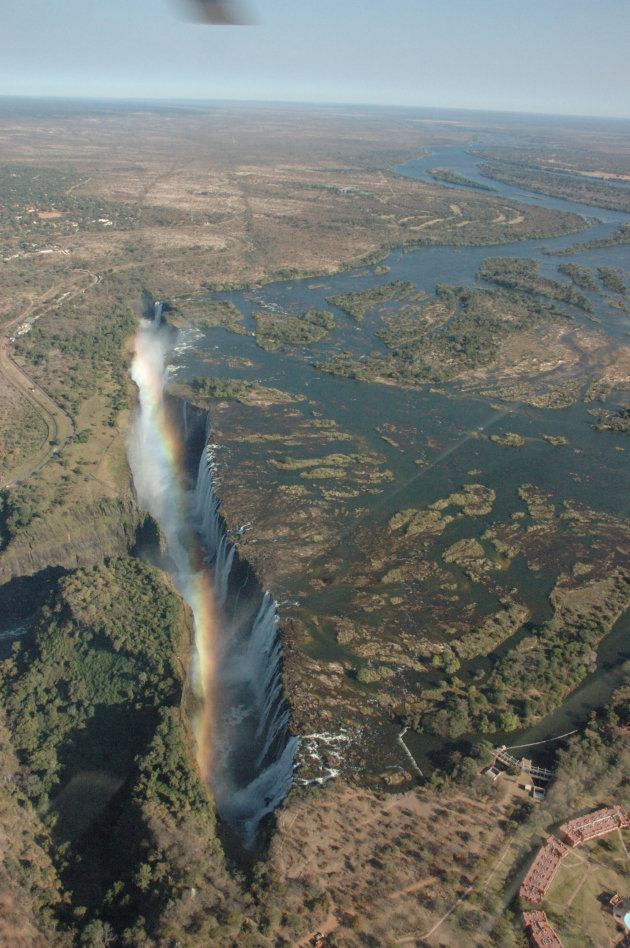 Vic falls vanuit de lucht