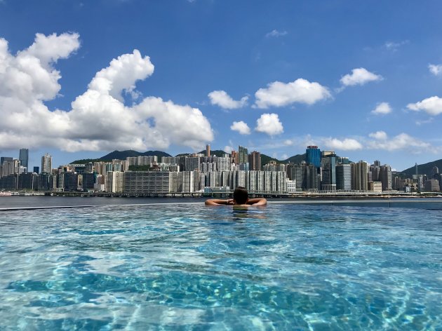 Pool with a view