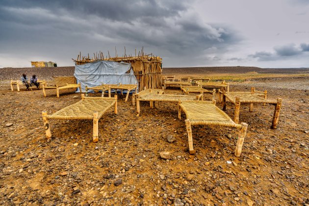 Slaapplaats in Dallol