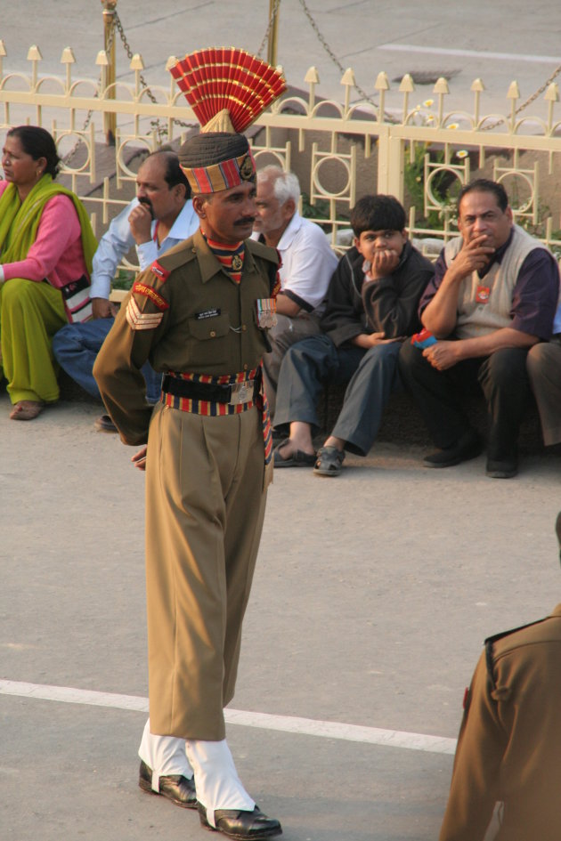 Grenswachter bij Wagah