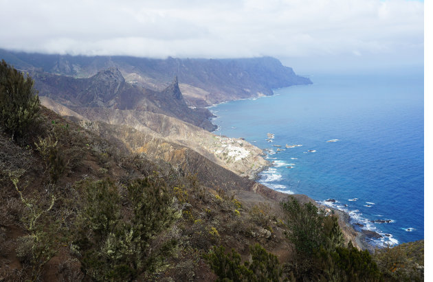 Anagagebergte noordkust Tenerife
