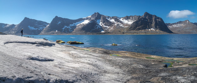 Uitzichtpunt op Senja