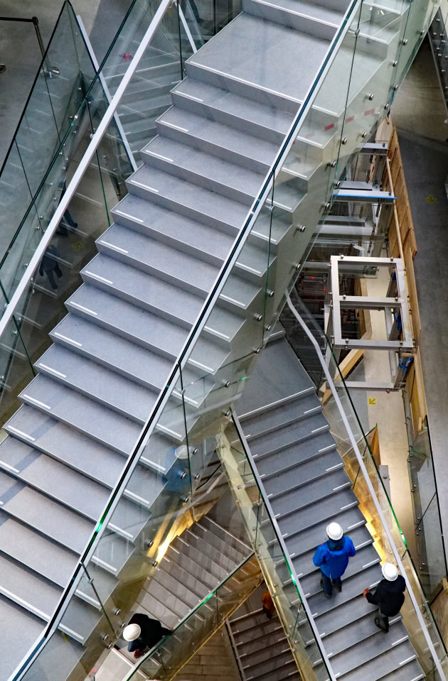 Escher trappenhuis in Depot Rotterdam