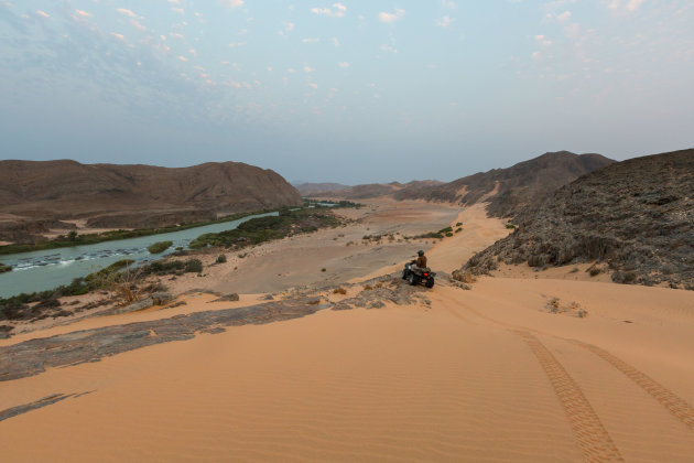 Desolate landschap