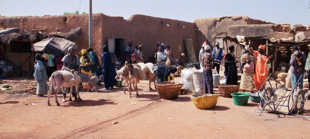 Markt in de Dogon vallei