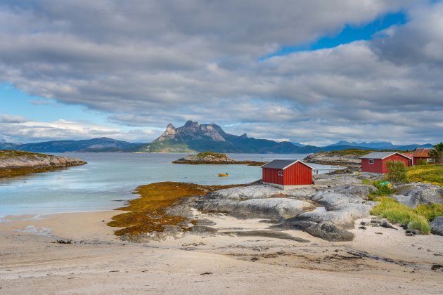 Boothuisjes in Tranøy