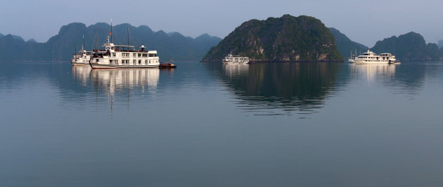 Rust op Halong Bay