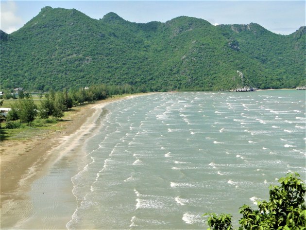 Stille stranden langs de oostkust.