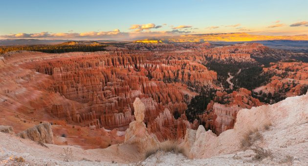 Zonsondergang in Bryce Canyon