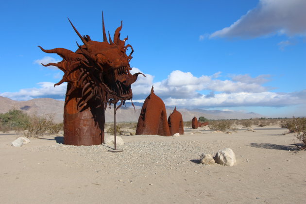 Beeld in Borrego Springs, California